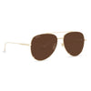 Diff Eyewear - Scarlett - Gold Brown Sunglasses