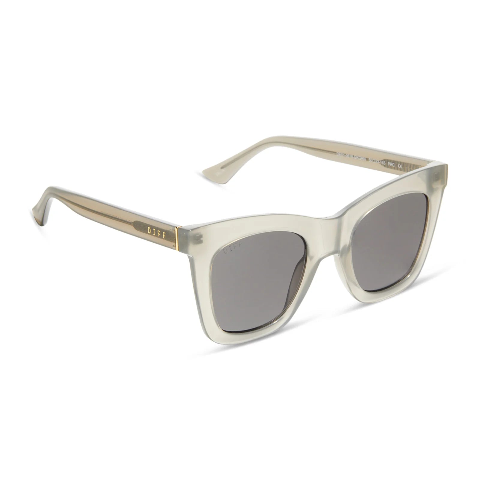 Diff Eyewear - Talia Sunglasses - Milky Grey (Add-On)
