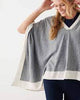 Mersea - Avalon Poncho - Fog/Sea Salt