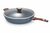 Phantom Home Goods - 11in Hammered Royal Deep Fry Pan w/Lid - Dusty Blue