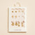 Tropical and Beach Earring Set - 18K Gold Dipped