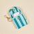 The Darling Effect - Puffy Earbud Case–Sicily Stripes Teal