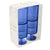 Slant Collections - Acrylic Glass - Blue - Set of 4