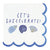 Slant Collections - Scalloped Beverage Napkins - Let's Shellibrate - 20ct