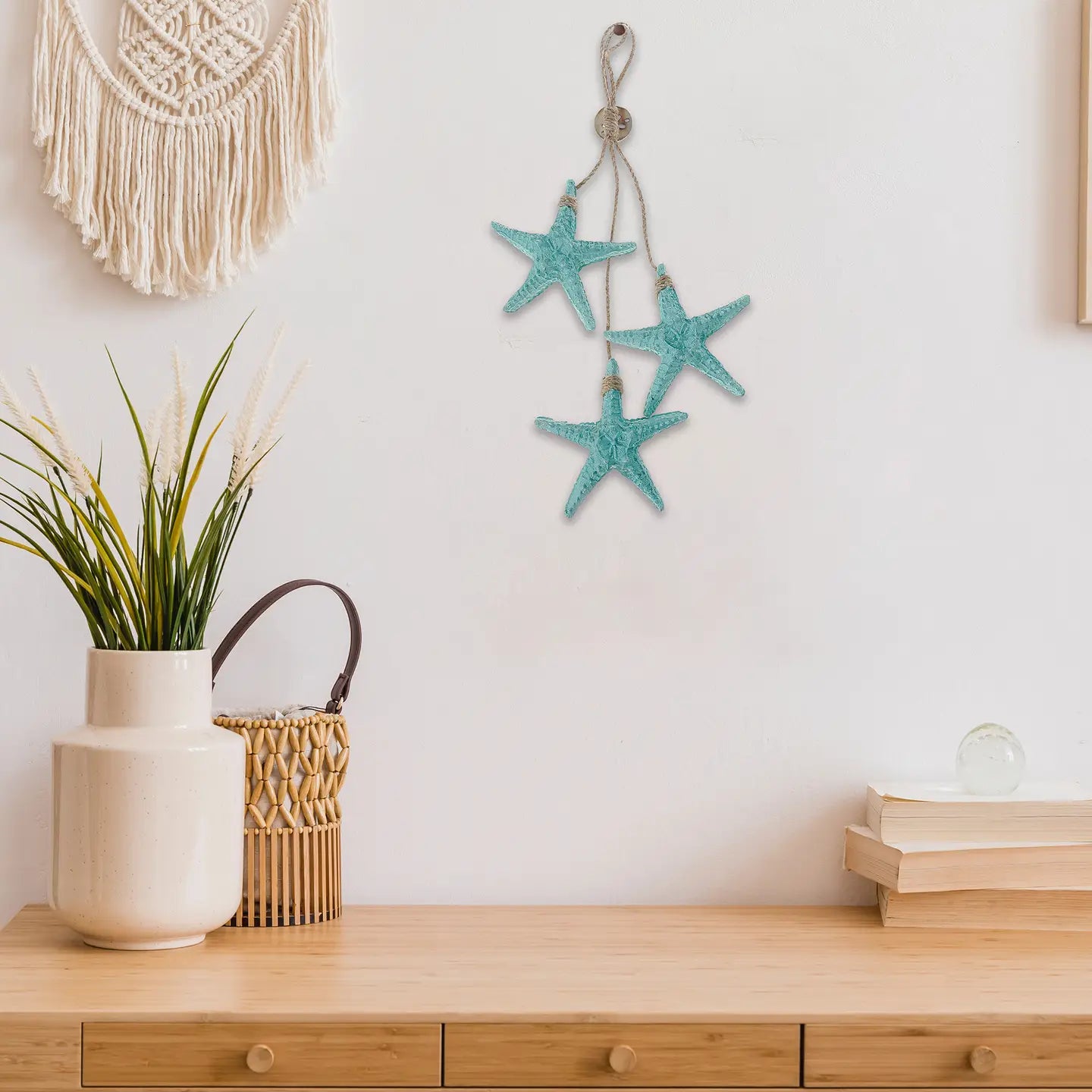 IH Casa Decor - Decorative 3 Pc Hanging Starfish