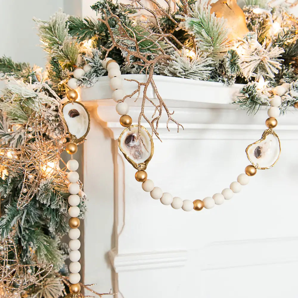 Grit and Grace Studio - Oyster Shell Garland