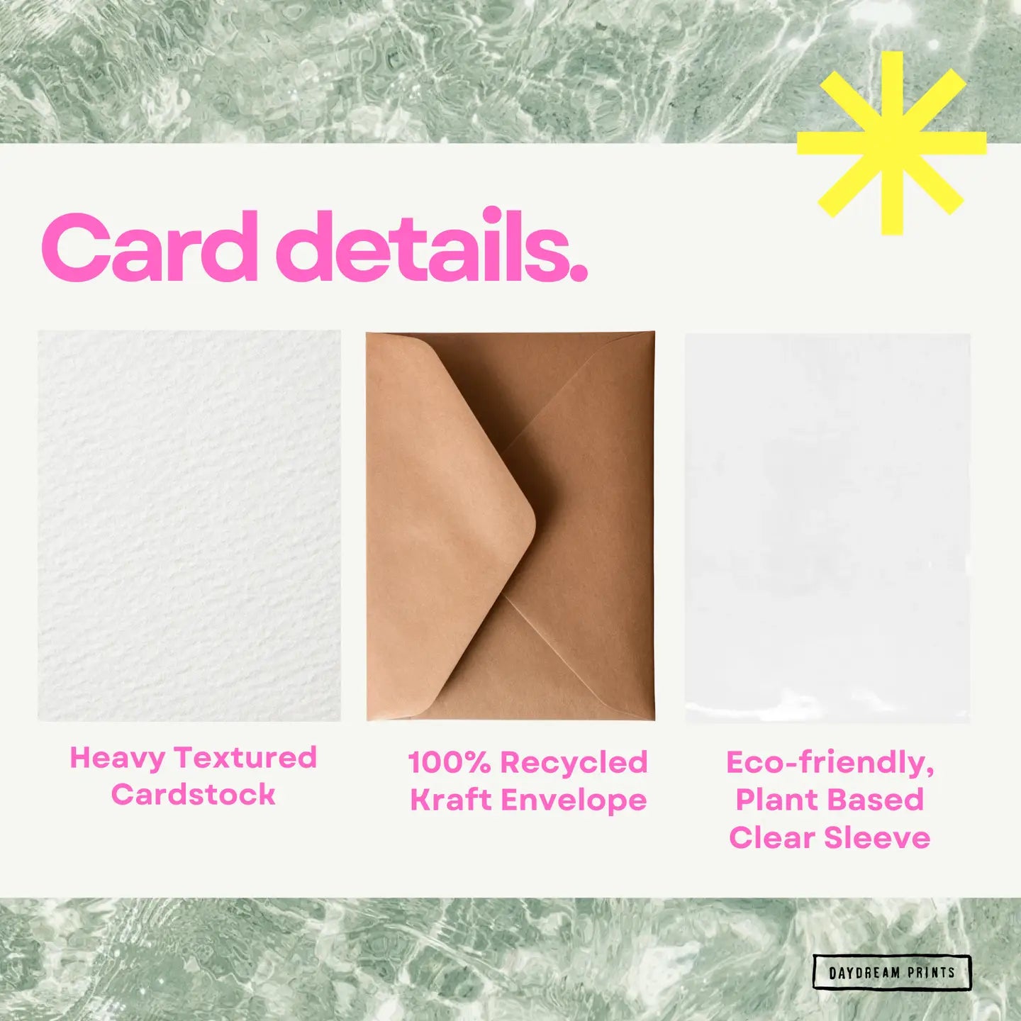 Daydream Prints - Floral Thank You Card