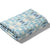 Clairebella - Minky Plush Throw Blanket - Mila - Blue