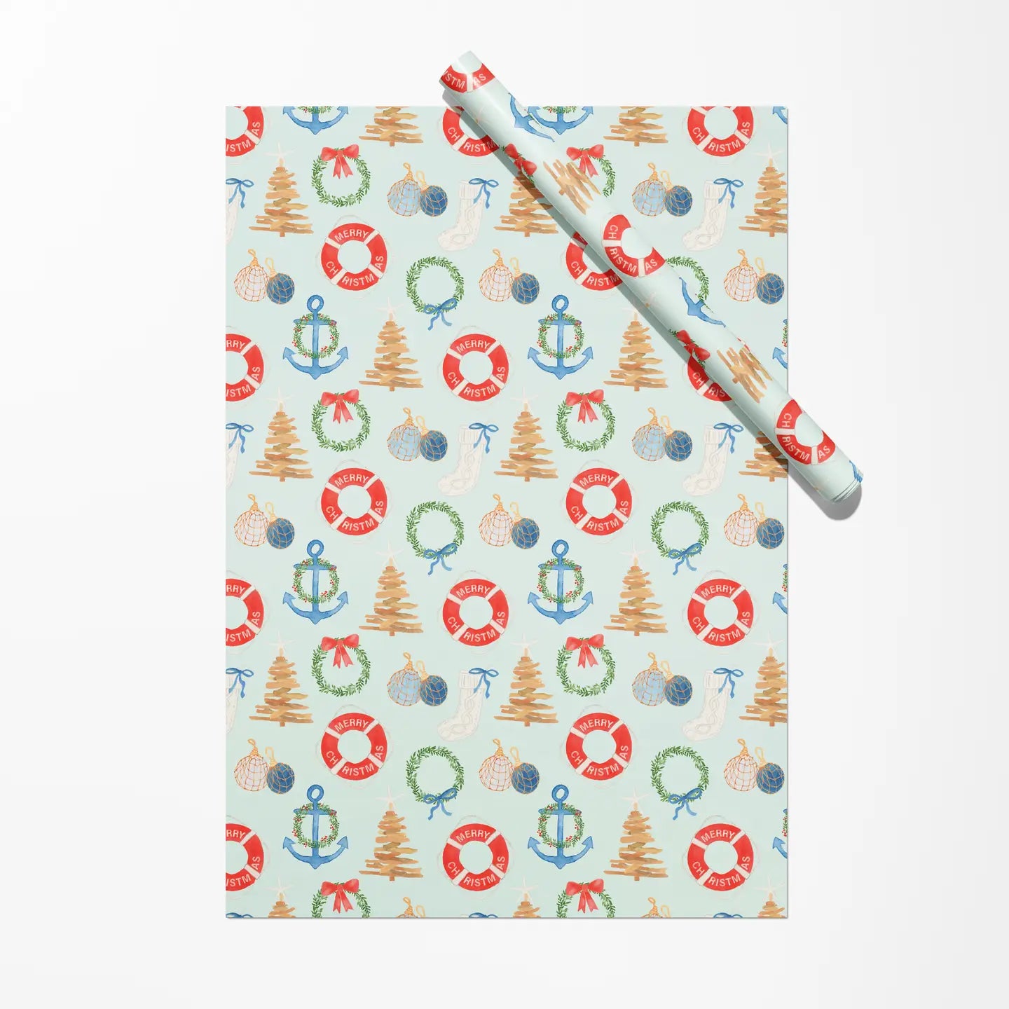 Gert & Co - Coastal Christmas Gift Wrap
