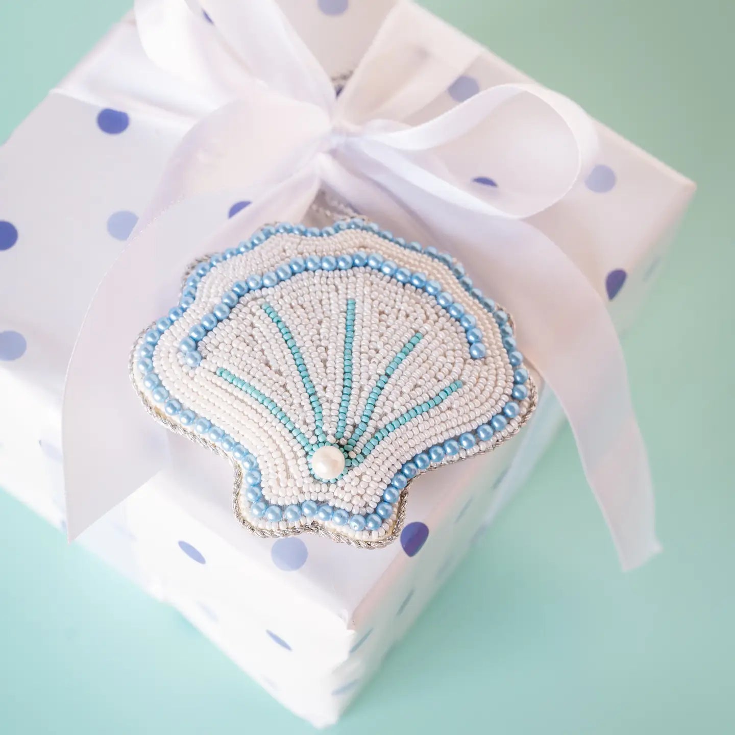 Seashell Christmas Ornament