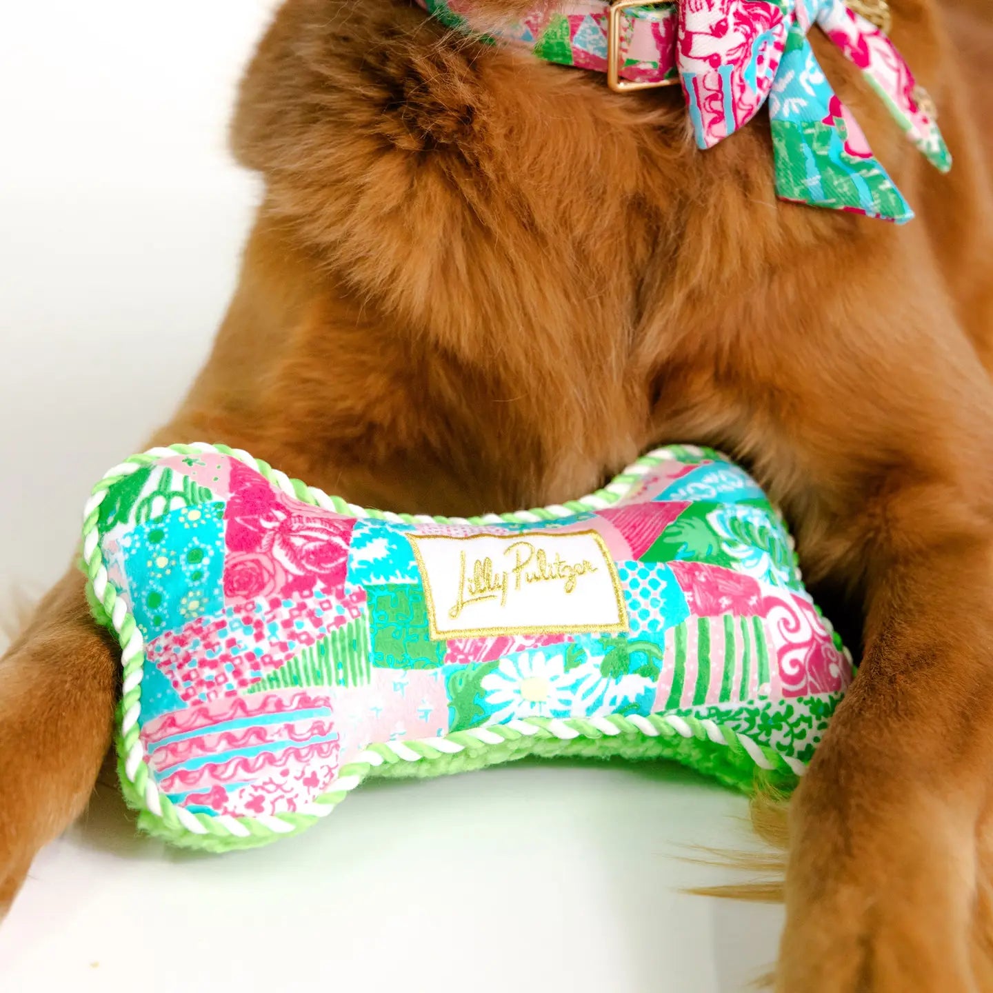 Lilly Pulitzer - Pet Toy, Crazy Quilt Home
