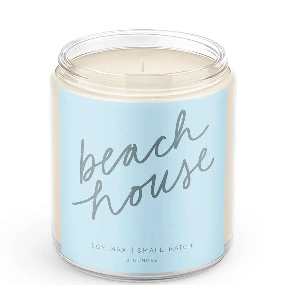 Poured Goods - Beach House Candle | Coconut + Vanilla