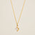 Designature New York -18K Gold Dipped Clam Pearl Sealife Beach Summer Necklace