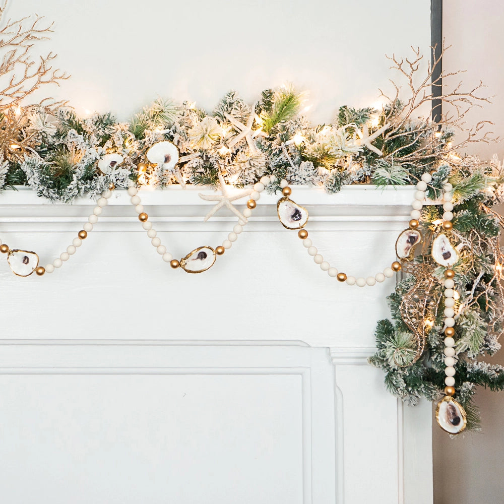 Grit and Grace Studio - Oyster Shell Garland