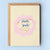 The Shelley Society - Shell Yeah! Seashell Beach Coastal Congrats Greeting Card