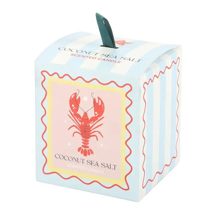 Something Different - Pastel Lobster Coconut & Sea Salt Coastal Candle