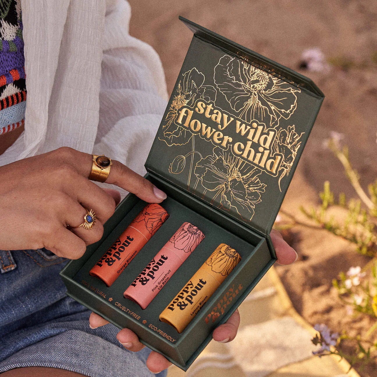 Poppy & Pout - Best of the Zest Lip Balm Trio Gift Set (Add-On)