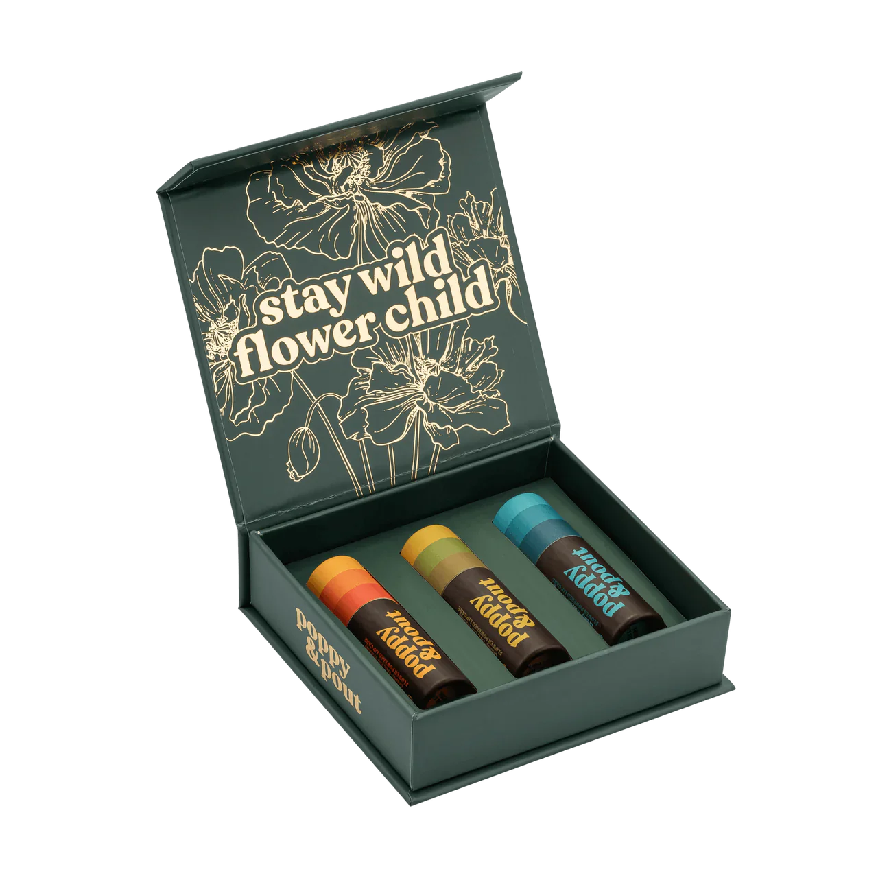Poppy & Pout - Retro Surf Lip Balm Trio Gift Set