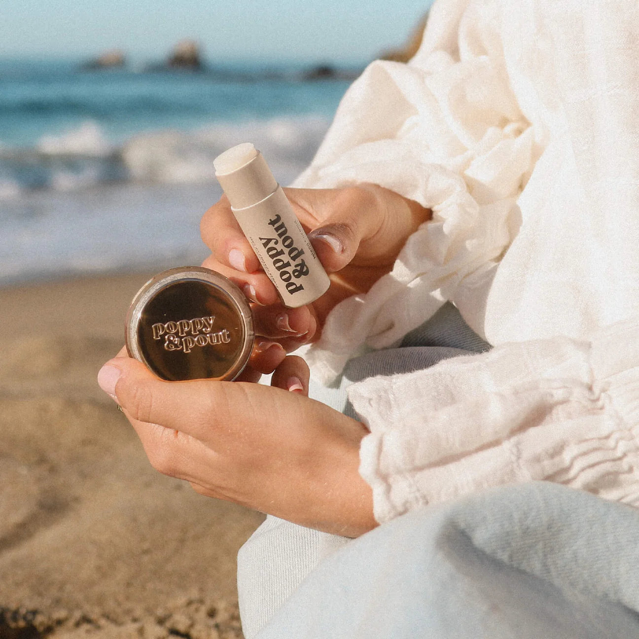Poppy & Pout - Island Coconut Lip Care Duo Gift Set (Add-On)