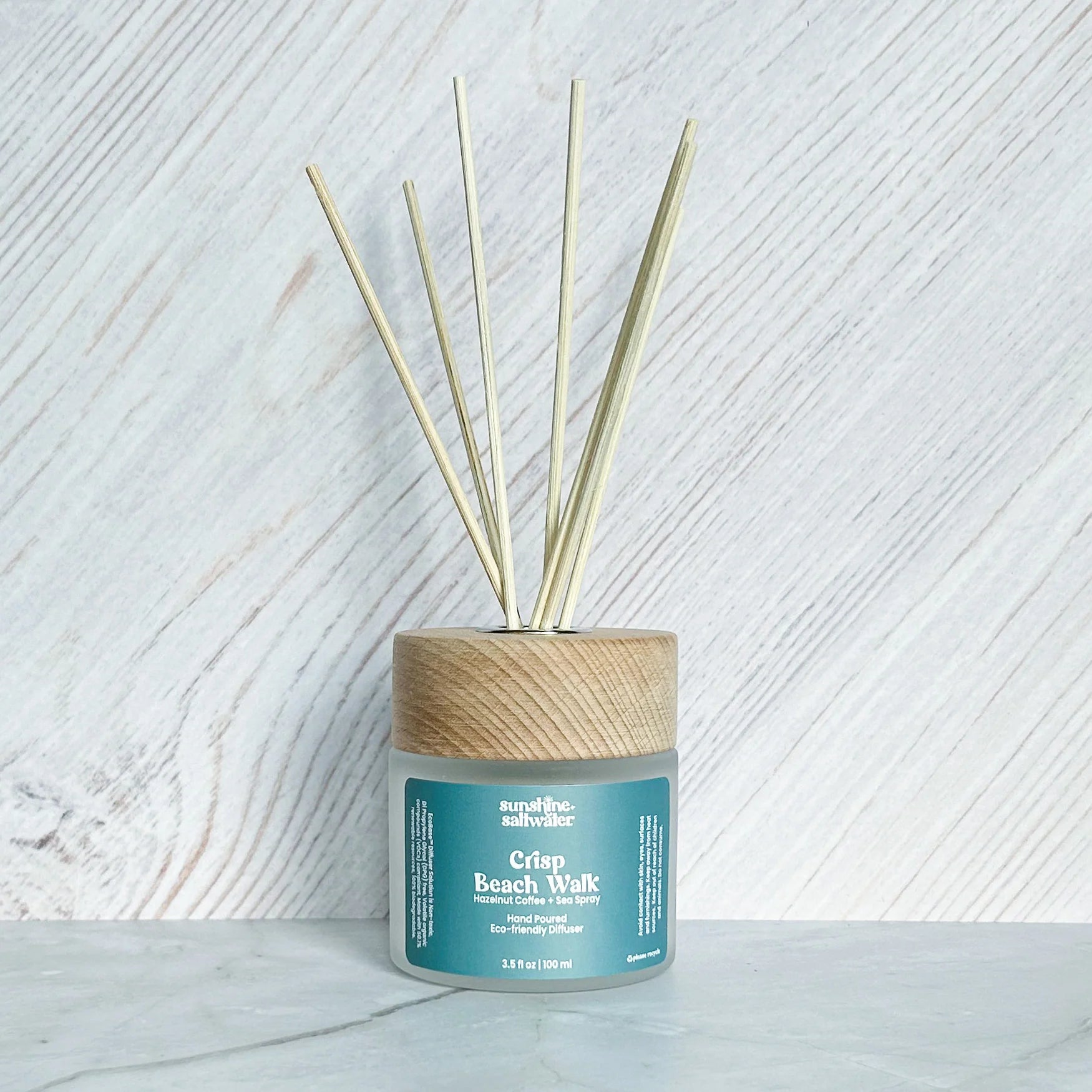Sunshine + Saltwater - Crisp Beach Walk | Reed Diffuser (Add-On)