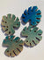 SeaLion Resin - Monstera Leaf Coaster Set (Add-On)