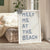 Honey Coast Print Co. - Coastal Blue Meet Me At the Beach Poster 12" x 18"