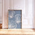 Honey Coast Print Co. - Coastal Blue Hand Drawn Seashells Poster 12" x 18"