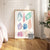 Honey Coast Print Co. - Watercolor Seashells Poster 12" x 18" (Add-On)