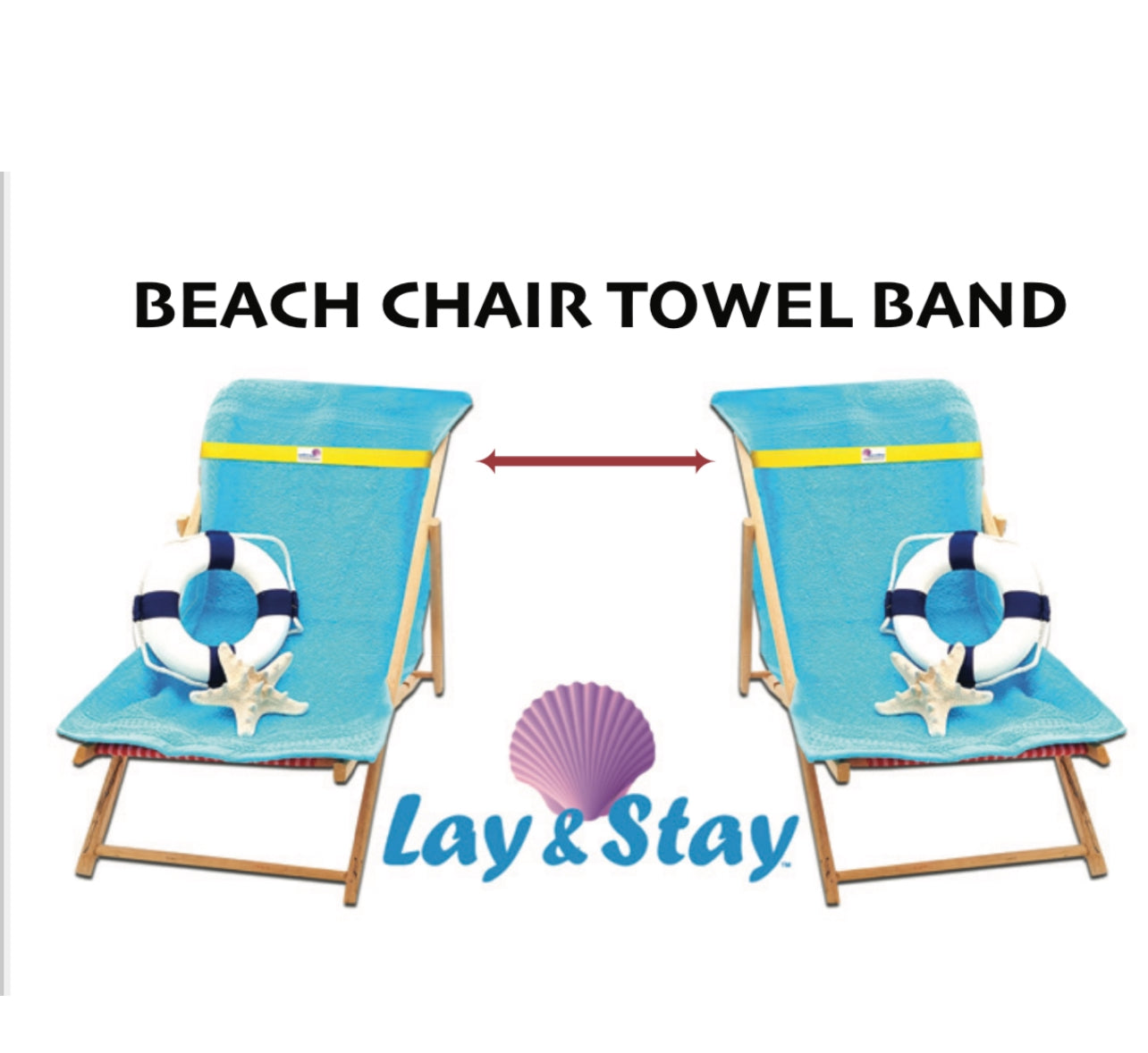 Lay & Stay - Stay Lounge Chair Band – Blue (Add-On)