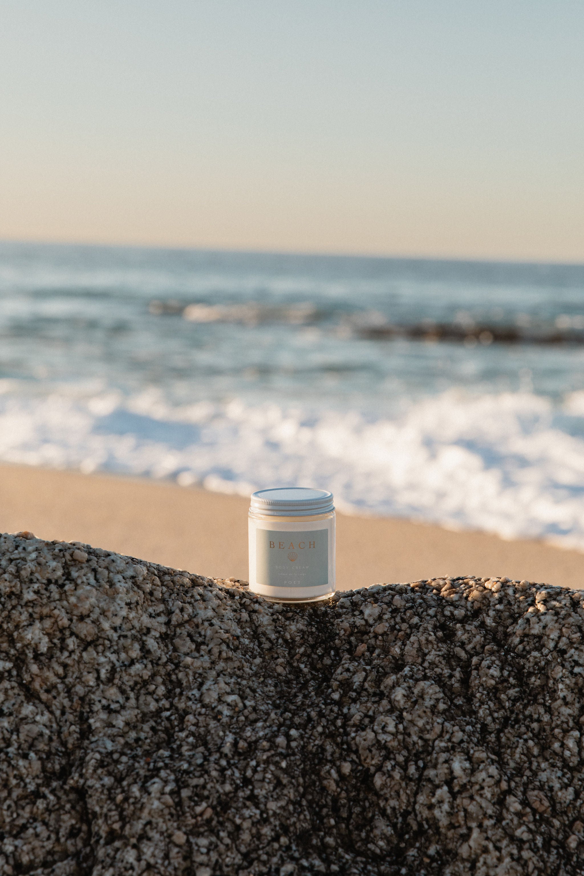 Poet Farm Co. - Beach Body Cream - 4 oz Glass Jar (Add-On)