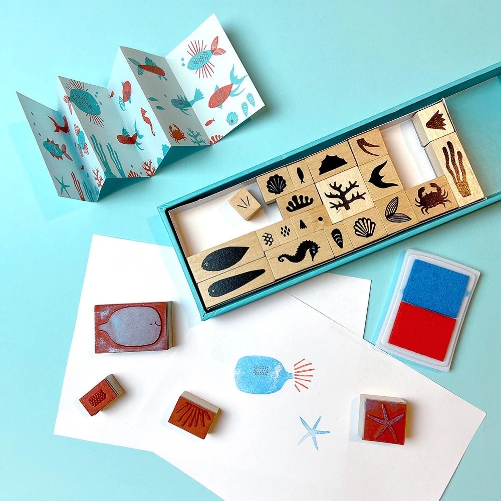 Sea Stamps - Stamp Kit