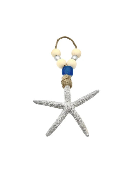 The Gilded Shell - Set of 3 Starfish Ornaments