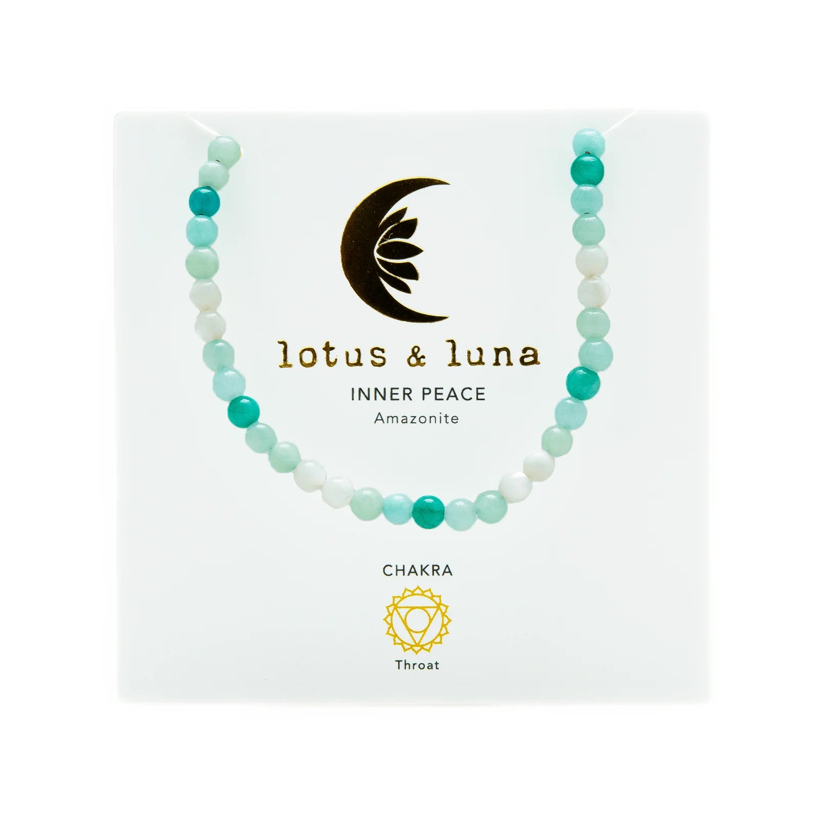 Lotus and Luna - Inner Peace 4mm Healing Necklace (Add-On)