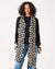 MerSea - La Paz Crochet Scarf - Cream/Black