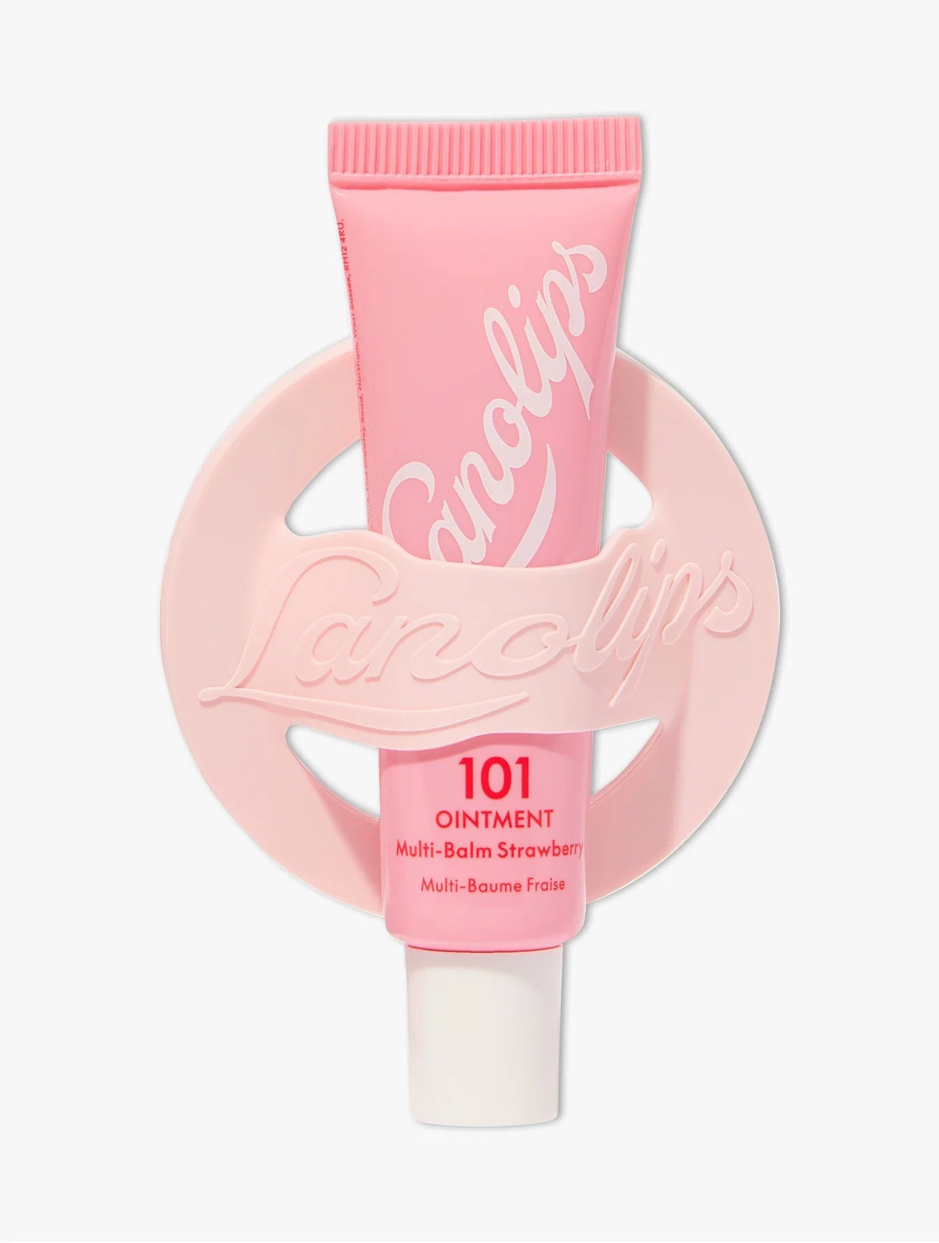 Lanolips - 101 Ointment Strawberry & Phone Lip Balm Holder
