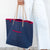 MerSea - Le Canvas Tote - Navy-Red (Add-On)