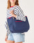 MerSea - Le Canvas Tote - Navy-Red (Add-On)