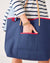 MerSea - Le Canvas Tote - Navy-Red (Add-On)