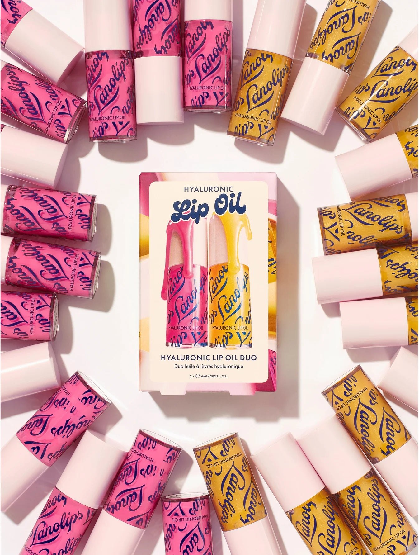 Lanolips - Hyaluronic Lip Oil Duo