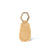 TopTote - The Fray Hat Clip - Natural Raffia W/ Gold