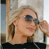 Diff Eyewear - Brooklyn Sunglasses - Gold Brown (Add-On)