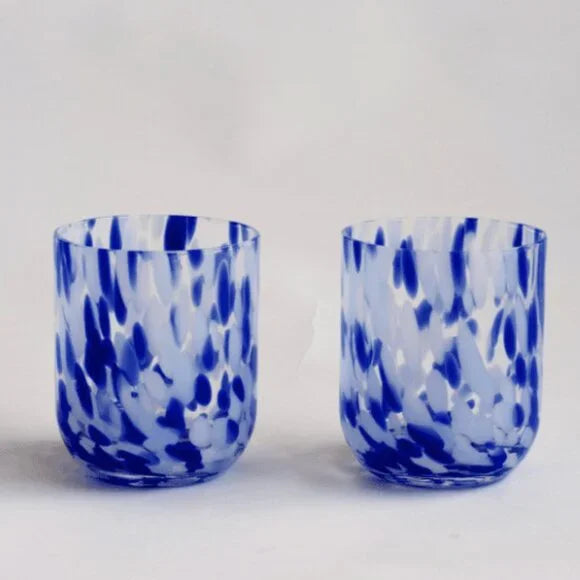 Set of 2 Handblown Tumblers