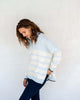 MerSea - Marina Polo Sweater - Sky/Sea Salt/Navy