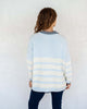 MerSea - Marina Polo Sweater - Sky/Sea Salt/Navy