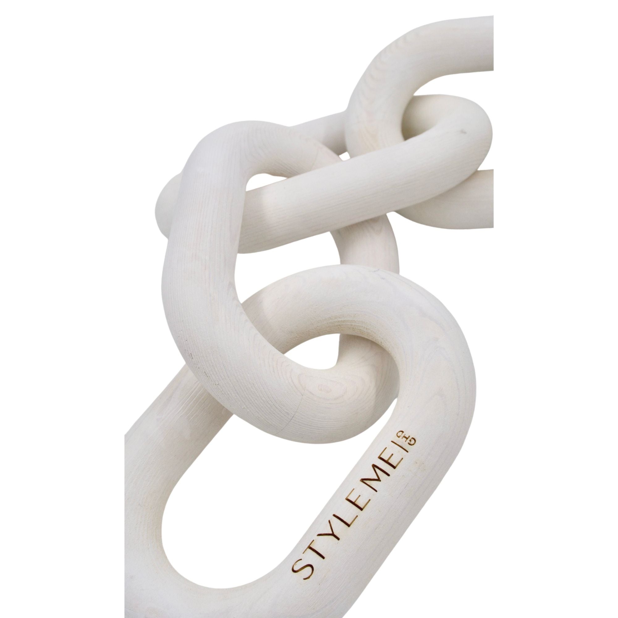 Pine Wood Chain - White (Add-On)