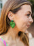 Michelle Mcdowell -  Earrings Palm Frond  (Add-On)