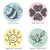Bella & Bear - Paradise Fruits Bath Salts (6 Pack)