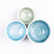 Pepper + Vetiver - Oceana Watercolor Set of 3 Nesting Bowls