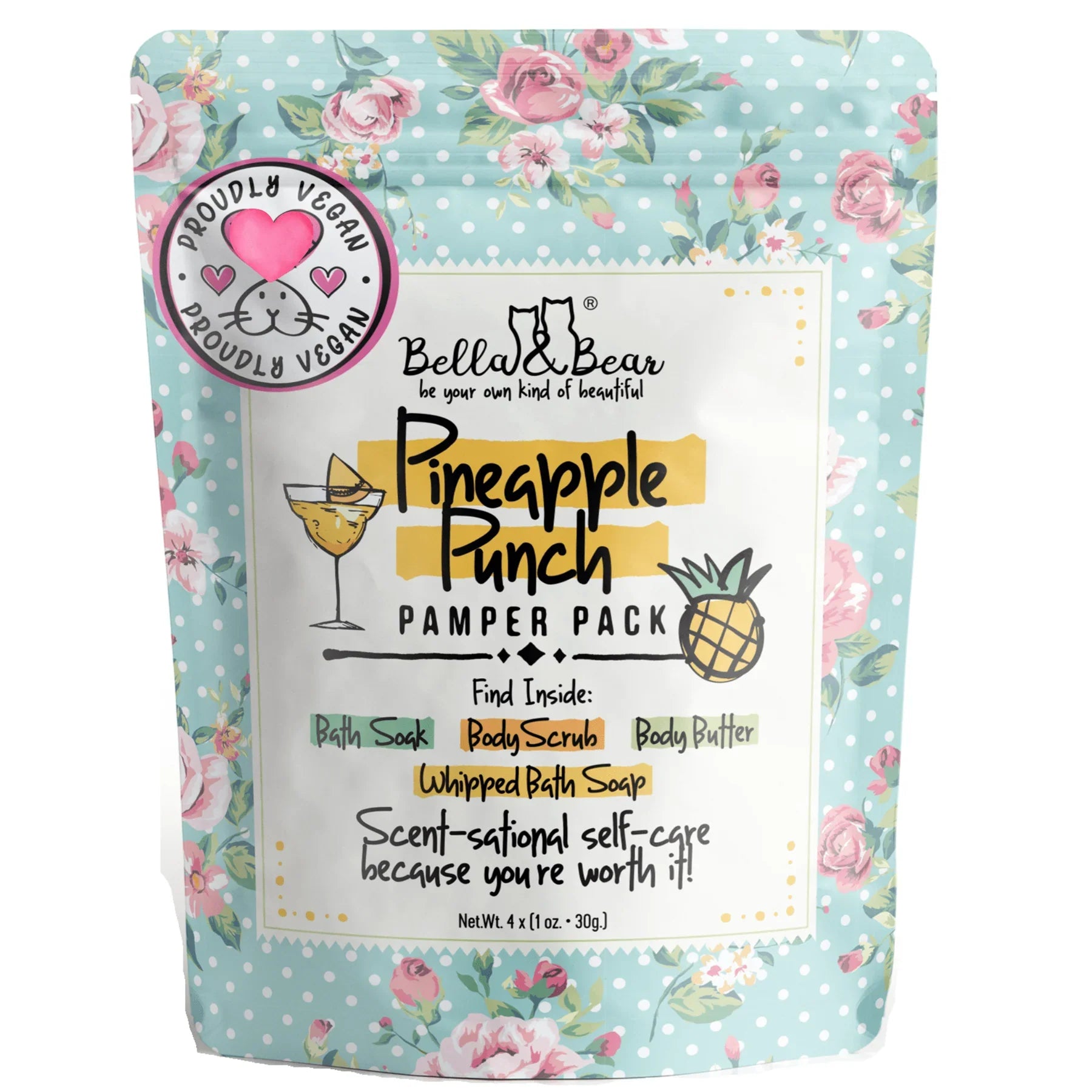 Bella & Bear - Pineapple Punch Pamper Pack