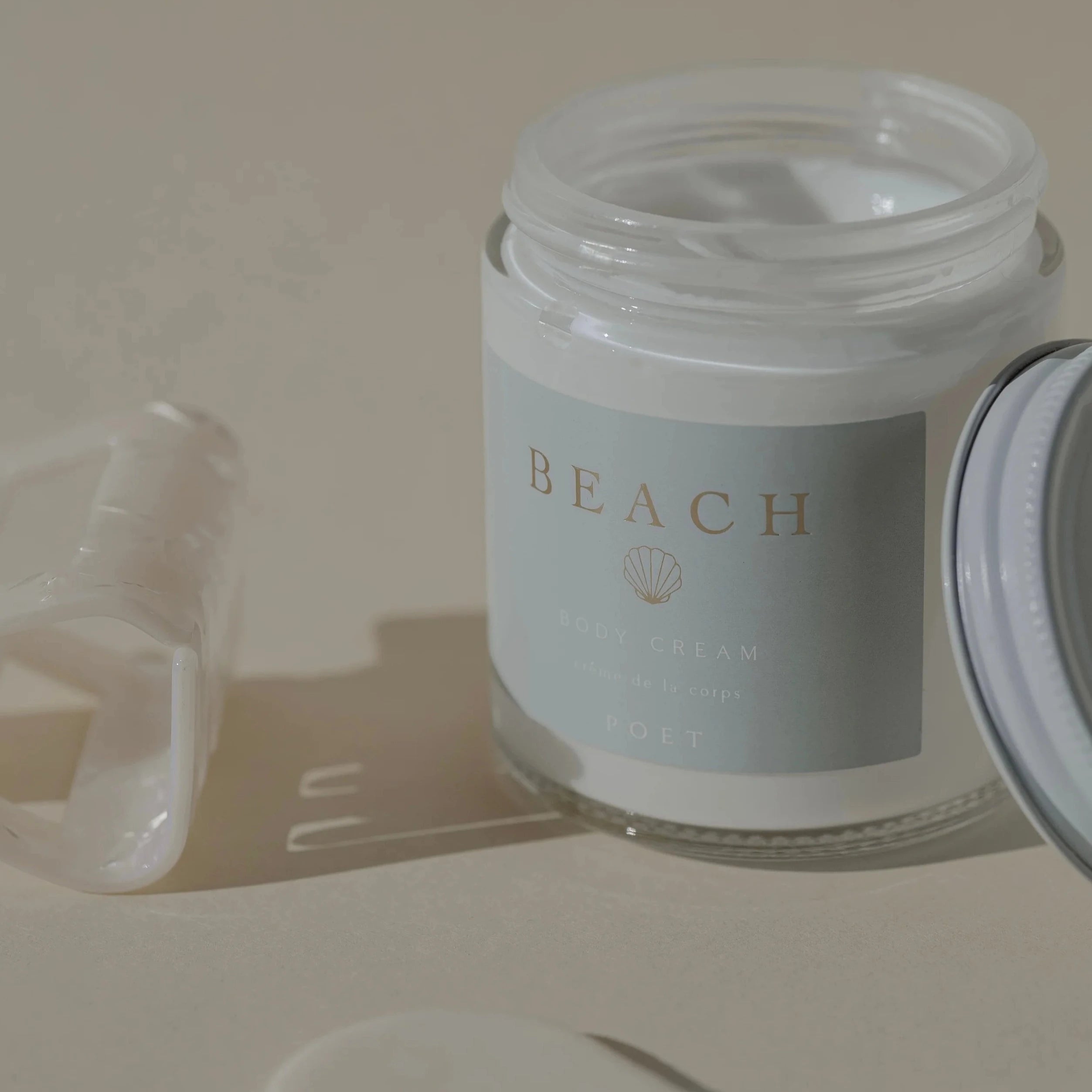 Poet Farm Co. - Beach Body Cream - 4 oz Glass Jar (Add-On)